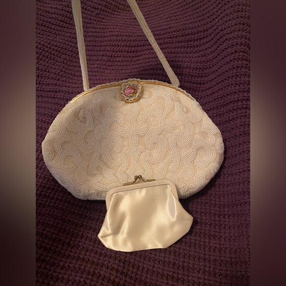 Vintage bridal purse from the 1940’s in mint condition - Picture 1 of 2